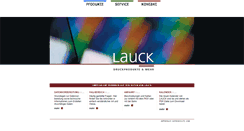 Desktop Screenshot of lauck.eu