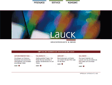 Tablet Screenshot of lauck.eu